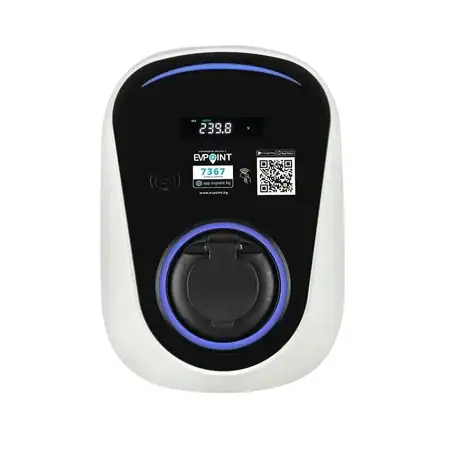 Стенна зарядна станция EVPoint - EV22, LAN, 4G, Bluetooth WI-FI, Тип 2, 22kW - 2