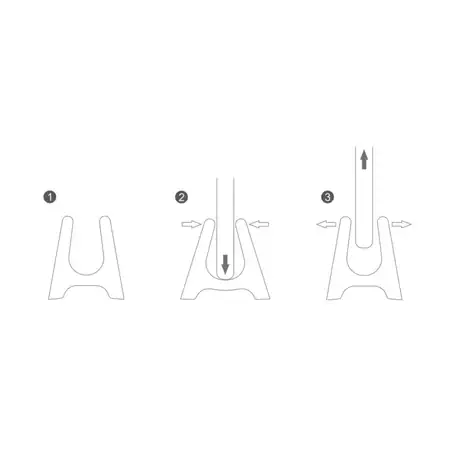 Вертикална стойка за лаптоп Xmart - CYK H-Stand, Черна - 3