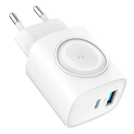 Бързо зарядно устройство Xmart – RCE-2301ACL, Зареждане на часовник, 22W, Бяло - 5