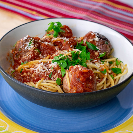 16394 VID Turkey and beef meatballs with whole wheat spaghetti intro