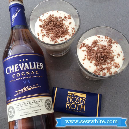 Sew White chocolate and Cognac tiramisu 4