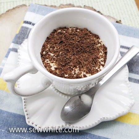 Sew White tea-amisu recipe 1