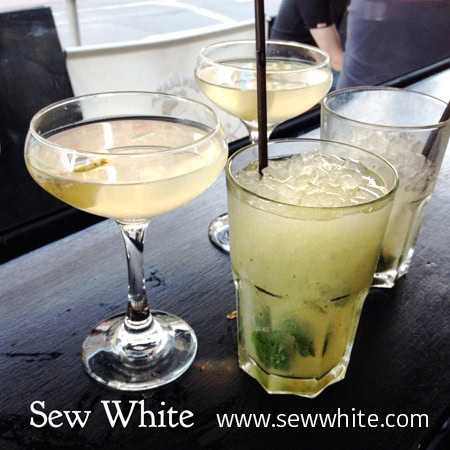 Sew White Suburban Cocktails Wimbledon Review 1