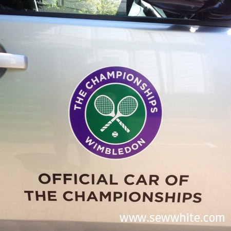 Offical cars of the wimbledon tennis 2015