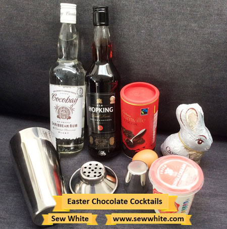 Sew White aldi cocktail drinks Easter hamper 3