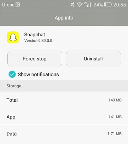 force-stop-snapchat