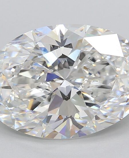 5 ct Oval Lab-Diamond