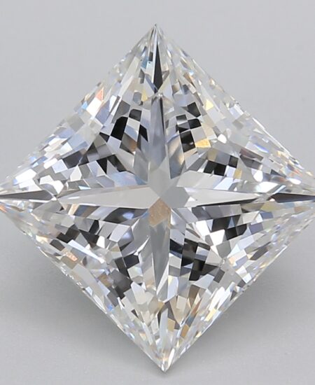 4.69 ct Princess Lab-Diamond