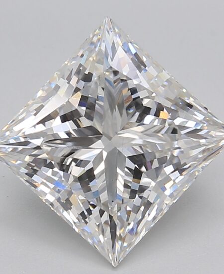 4.03 ct Princess Lab-Diamond