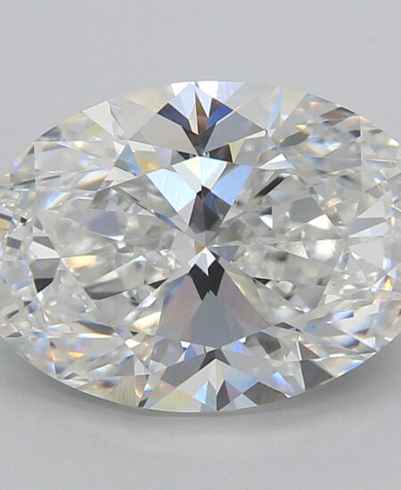 5.51 ct Oval Lab-Diamond