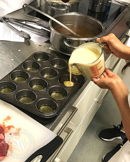 The secret to the perfect yorkshire puddings at the Cookery School at Little Portland Street