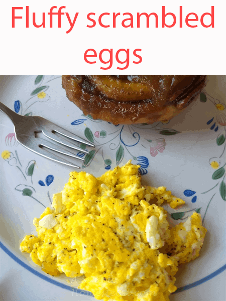 How to Make Fluffy Scrambled Eggs