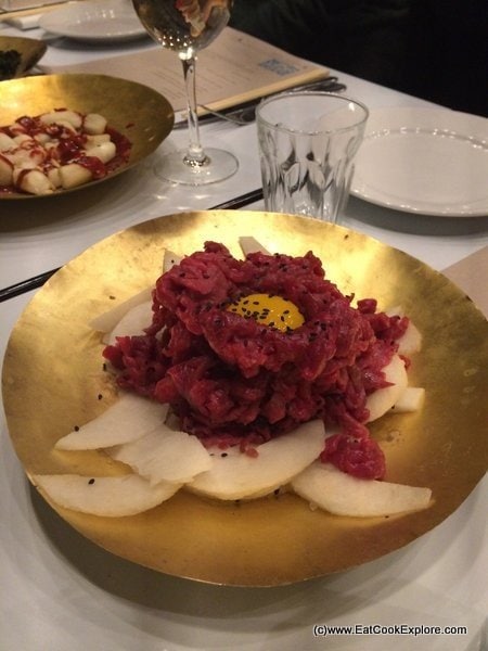 Korean Raw Beef Salad
