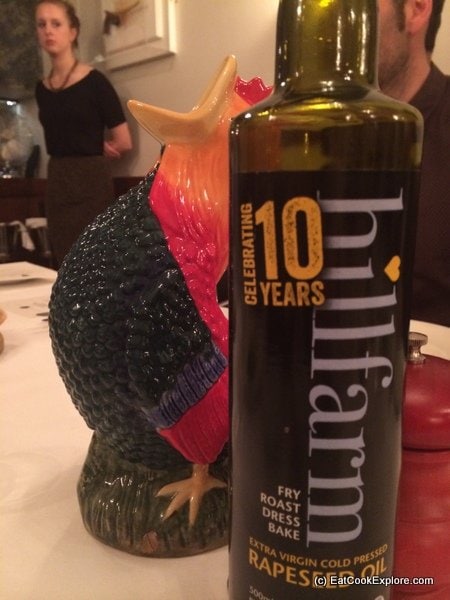 Hillfarm Oil's Virgin cold pressed rapeseed oil