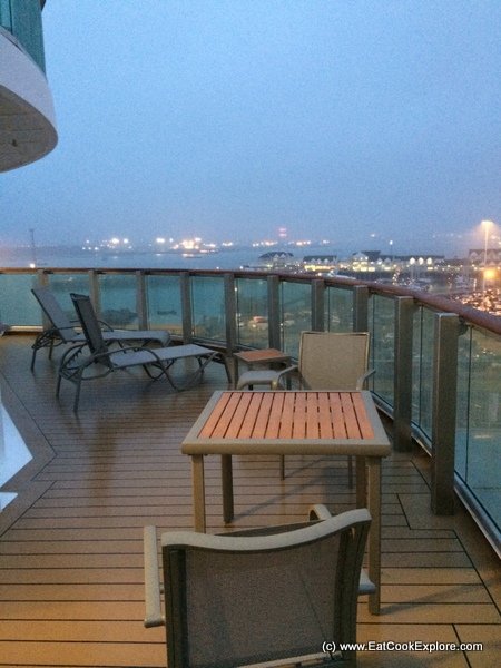 The Queen names Britannia Cruise Ship and a first look inside 41 Britannia cabin balconies