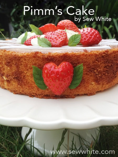 Pimm's Cake recipe Sew White 7