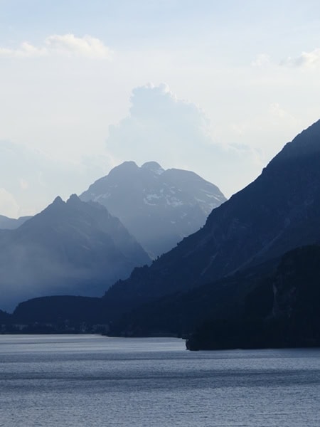 Silsersee im Oberengadin