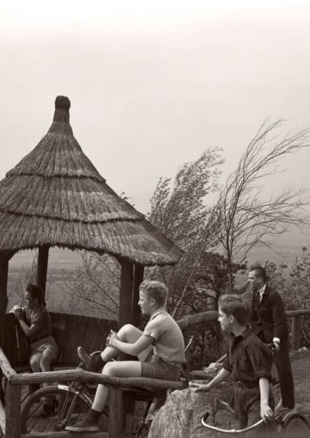 Archived Image of Children Enjoying the Views at Our Castle Resort