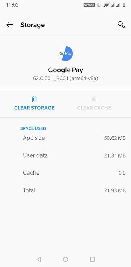 Clear-the-Cache-in-Google-Pay-App