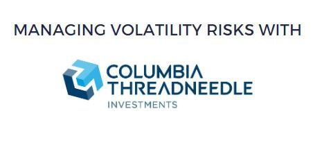Quantilia logo with Columbia Threadneedle Investments partnership.