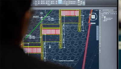 An image of a manufacturing software.