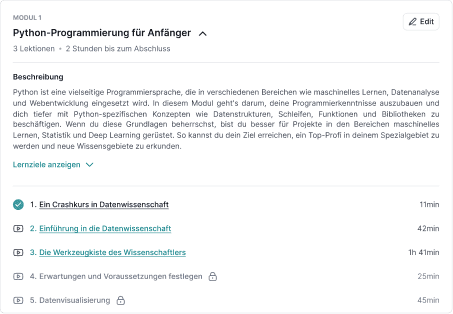 Lehrplan