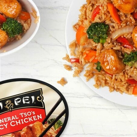 Tai Pei Asian cuisine entrées are made with clean ingredients flavor-infused rice and no additives, preservatives, artificial flavors or colors