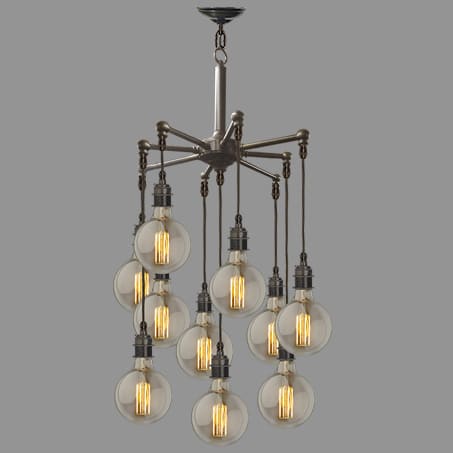 STAGGARD MULTI LED GLOBE PENDANT