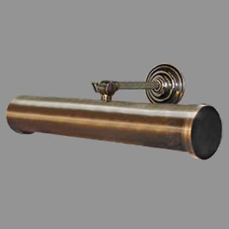 Picture Light 32cm Antique Brass
