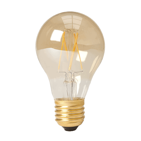 Standard Lamp Shape LED 2100k Amber E27 cap