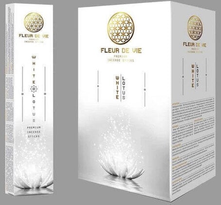 Encens Fleur de Vie Lotus Blanc 15g