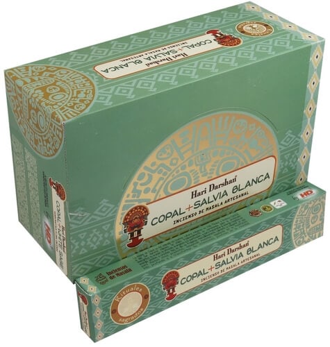 Encens Hari Darshan Sauge Blanche et Copal Series 15g