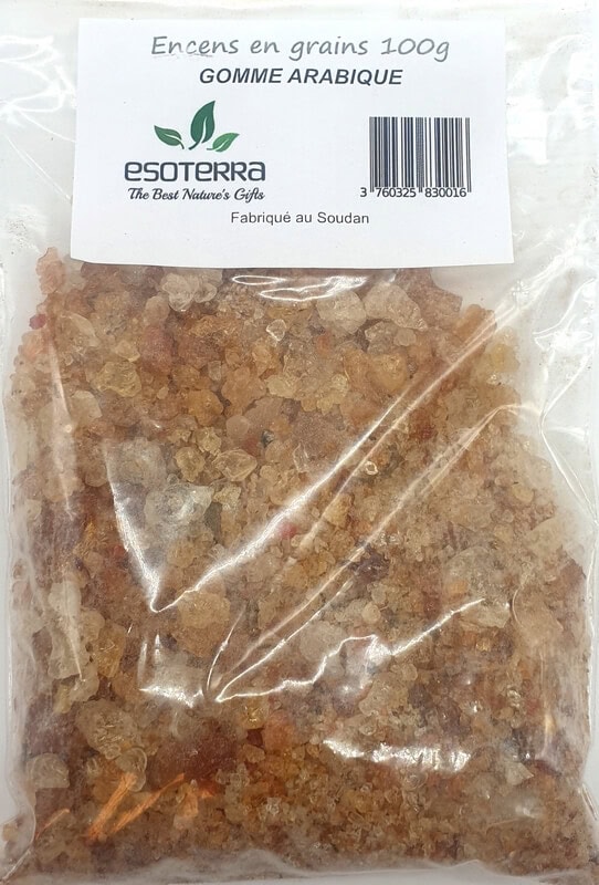 Encens Esoterra Résine Gomme Arabique 100g