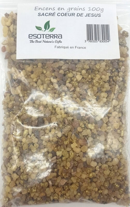 Encens Esoterra Résine Sacré Cœur de Jésus 100g