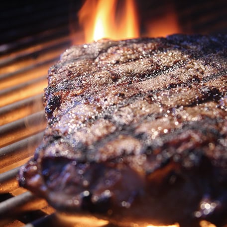 sizzling steak