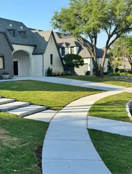 New Sidewalk Installation