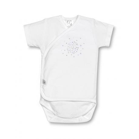 BimbiDreams - Body croisé manches courte – 1mois spiral Bleu BimbiDreams