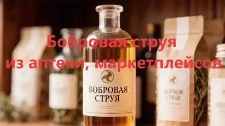 Можно бобровую струю пить из аптеки, маркетплейса?