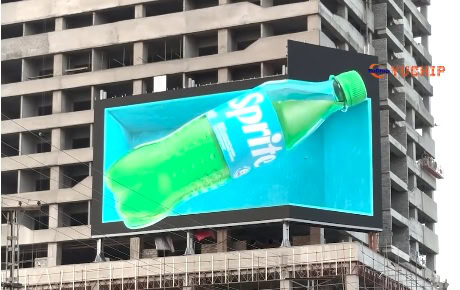 Outdoor Advertising LED Display Final Visual 3D Effect