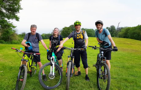 Schönberggipfel MTB Kurs-Teilnehmer