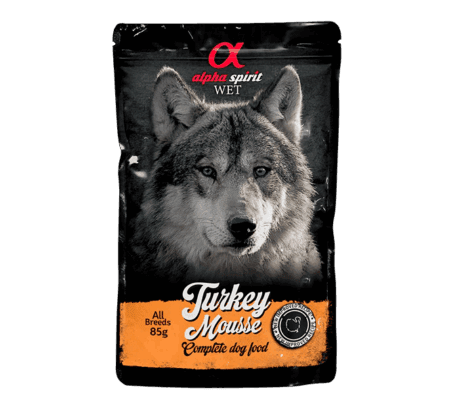 Alpha Spirit Mousse Pavo Para Perro