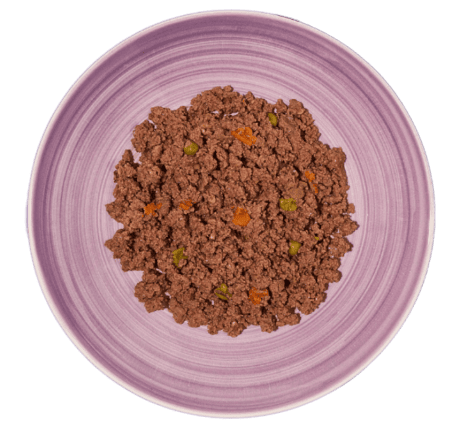 Grain Free Ternera y Pollo Paté para perro, detalle