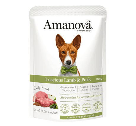 Amanova Grain Free Cordero y Cerdo Paté Para Perros