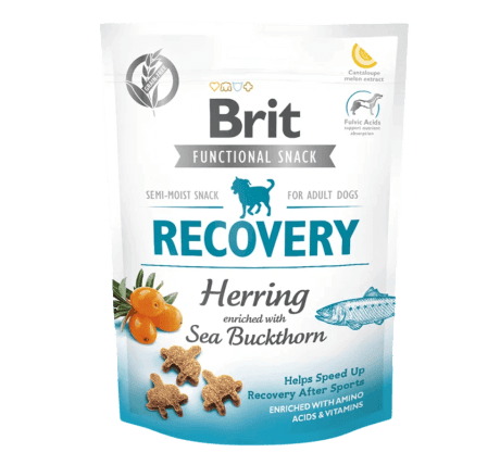 Brit Care Functional Snacks Recovery (Arenque y Aminoácidos) 150g Para Perros