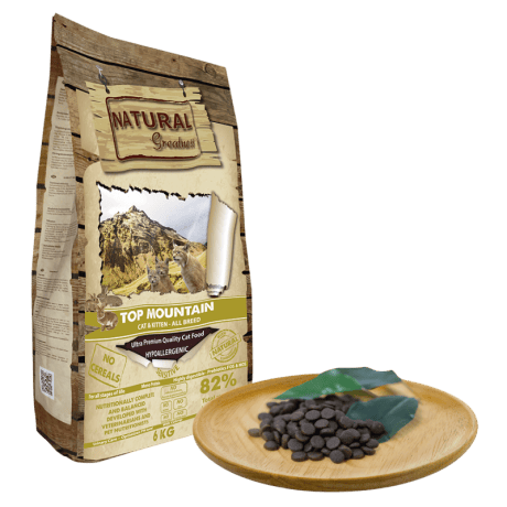 Natural Greatness Top Mountain de Conejo para Gatitos y Gatos con sensibilidad