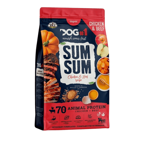 DOG-1 Sum Sum Pollo y Ternera Low Grain Para Perros