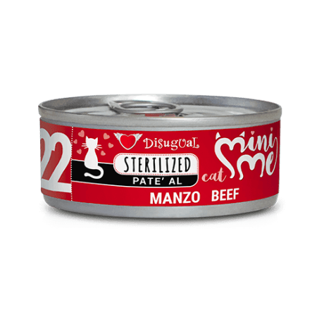 Disugual MiniMe Paté Ternera 85gr Para Gatos Esterilizados