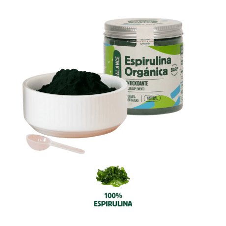 Espirulina Org&aacute;nica para perro y gato, detalle