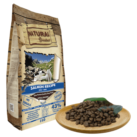 Natural Greatness Salmón Croqueta Mini Monoproteico Para Perro
