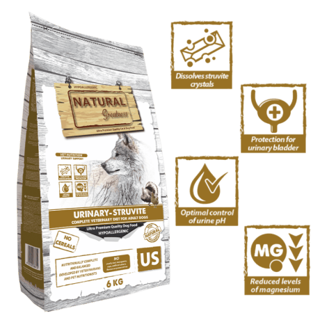 Natural Greatness Urinary Estruvita Acidificante Para Perro